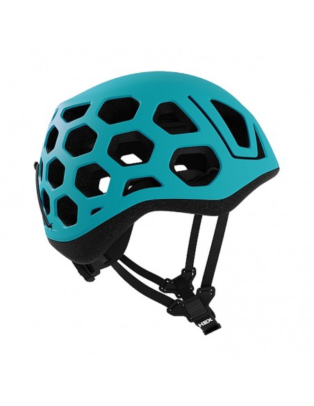 hex (garish blue) - casco ligero - singing rock