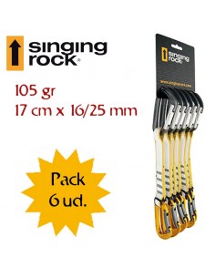 pack 6 colt express 17 cm - singing rock