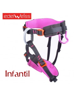 sword kids - arnés infantil (fuchsia) - edelweiss