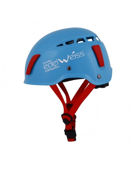 vertige junior - casco infantil (azul) - edeweiss