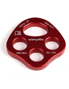 rigging plate xs - placa multianclaje mini - edelweiss 2