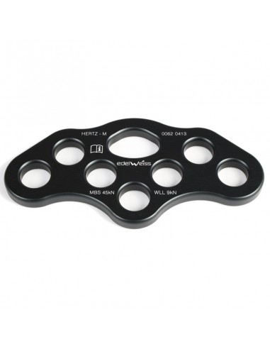 rigging plate m - placa multianclaje mediana - edelweiss