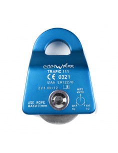 traffic 111 single pulley - polea simple - edelweiss 2