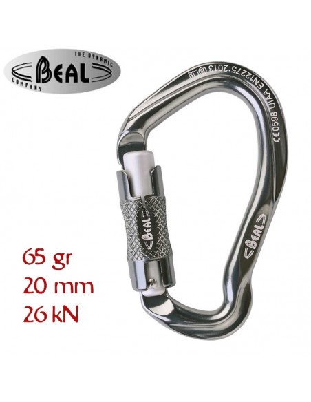 mosquetón be link bi-matic - beal