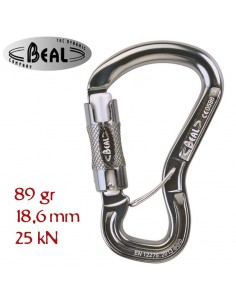 orient express bi mati - mosquetón con antigiro dos movimientos - beal