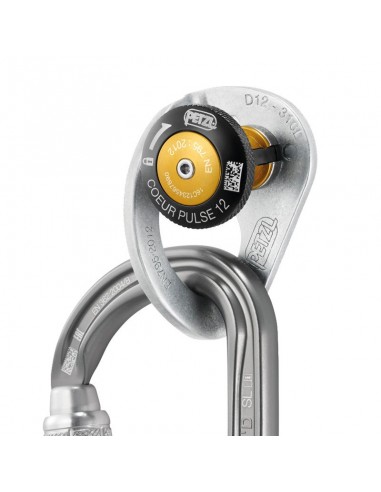 coeur pulse - anclaje amovible de 12 mm con función de bloqueo - petzl