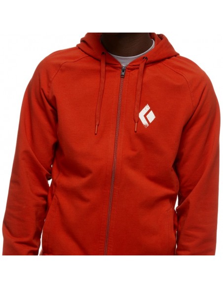 chalked up fz hoody - sudadera (red rock) - black diamond