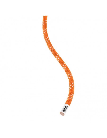 club 10 mm (naranja) - cuerda de 60 m semiestática para espeleo y barrancos - petzl