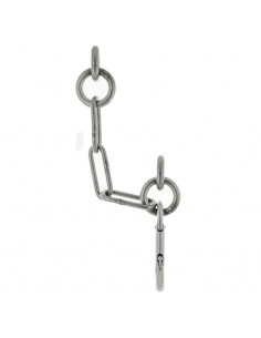 descuelgue inox. con mosquetón draco y anclajes químicos - fixe 2