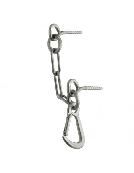 descuelgue inox. con mosquetón draco y anclajes químicos - fixe