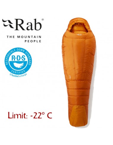 andes 800 - saco de dormir de plumas - rab