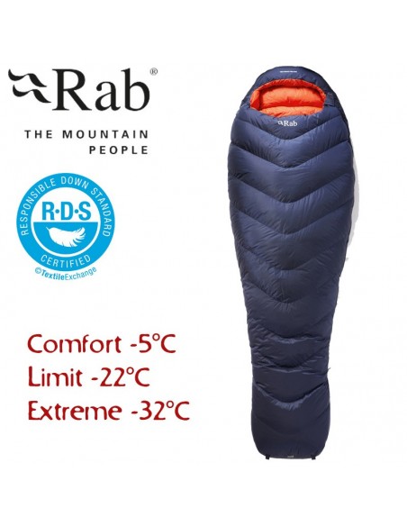 Neutrino Pro 600 - Saco de dormir de plumas - Rab