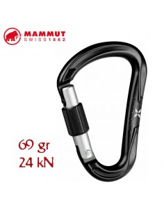 nordwand hms screw gate - mosquetón de rosca - mammut