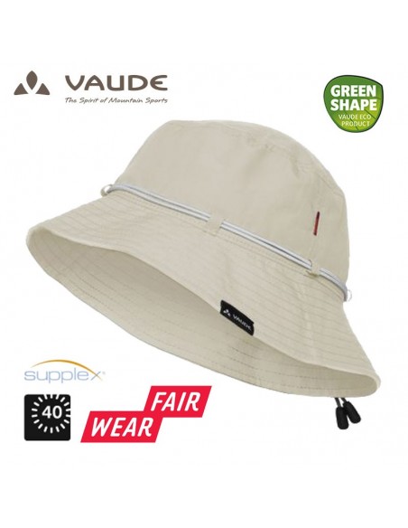 women's teek hat - gorro para mujer de tamaño mediano (offwhite) - vaude