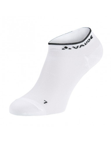bike footies white - calcetines bajos para ciclismo (white) - vaude
