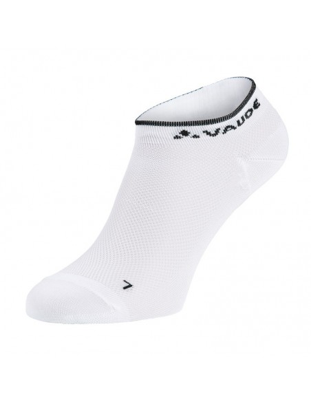 bike footies white - calcetines bajos para ciclismo (white) - vaude