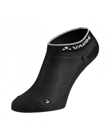 bike footies black - calcetines bajos para ciclismo (black) - vaude