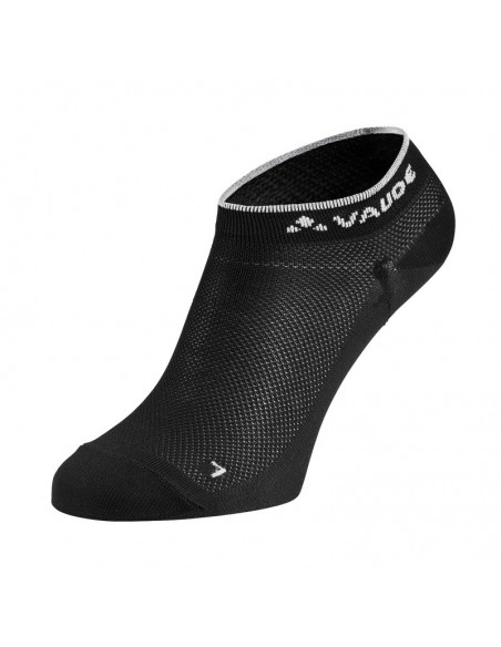 bike footies black - calcetines bajos para ciclismo (black) - vaude