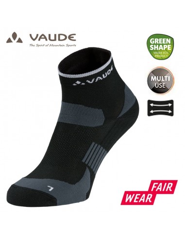 bike socks shorts - calcetines para ciclismo (black) - vaude