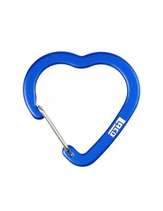 llavero mosquetón corazón fs (azul) - lacd 2
