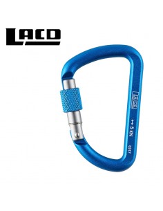 llavero mosquetón de rosca 65 mm (blue) - lacd