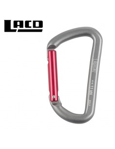 llavero mosquetón 80 mm (gris) - lacd