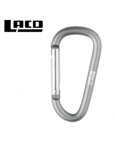 llavero mosquetón 4 (gris) - lacd