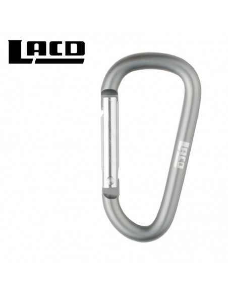 llavero mosquetón 4 (gris) - lacd