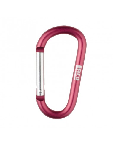 llavero mosquetón 8 (rojo) - lacd