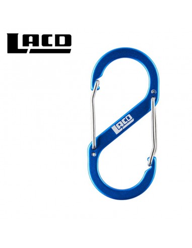 llavero mosquetón simple s 50 mm (azul) - lacd