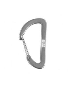 llavero mosquetón simple mediano (gris) - lacd 2