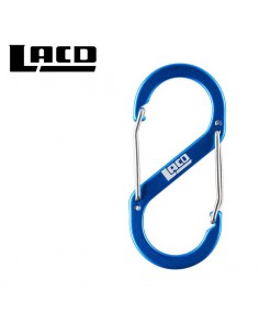 llavero mosquetón simple 65 mm (azul) - lacd 2