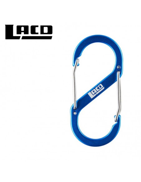 llavero mosquetón simple 65 mm (azul) - lacd