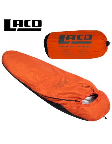 bivy bag b i wp breathable (orange/grey) - lacd