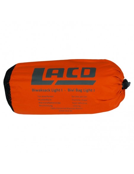 bivy bag b i wp breathable (orange/grey) - lacd