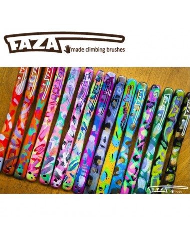 faza la rambla - cepillo de madera hecho a mano (estampado) - faza brushes