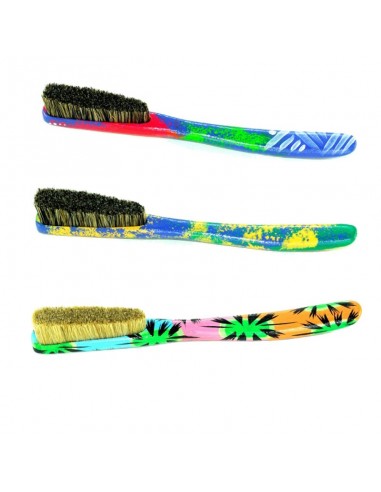 faza la rambla - cepillo de madera hecho a mano (estampado) - faza brushes