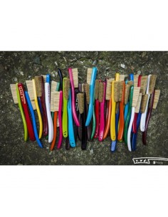 faza confession in color - cepillo de madera hecho a mano (colores variados) - faza brushes 2