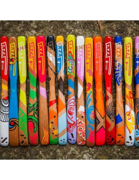 faza karma - cepillo de madera hecho a mano (dibujo) - faza brushes