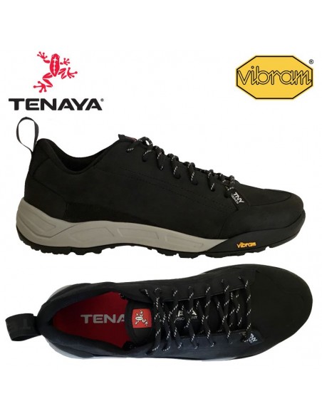 mojacar nobuck (black) - zapatilla de aproximación - tenaya