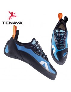 tanta laces - pie de gato con cordones (azul) - tenaya