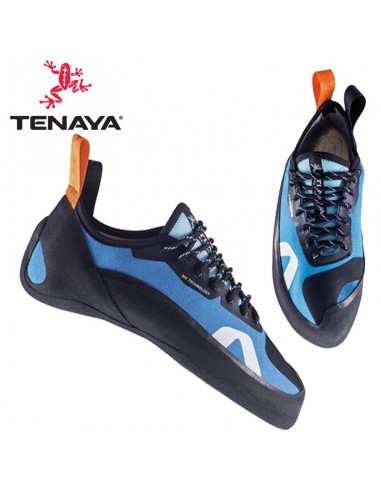 tanta laces - pie de gato con cordones (azul) - tenaya