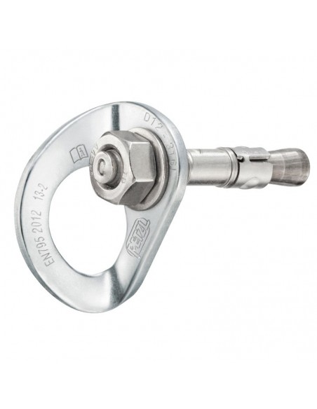 coeur bolt stainless 10 mm - plaqueta con tornillo inoxidable - petzl