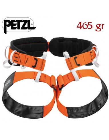 aven - arnés para espeleología confortable y robust - petzl
