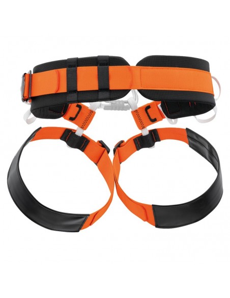 pack arnés aven + omni triact lock - arnés espeleo y mosquetón ventral - petzl