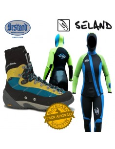 pack canyon guide lady + neopreno mulhacen - pack barrancos mujer - bestard/seland