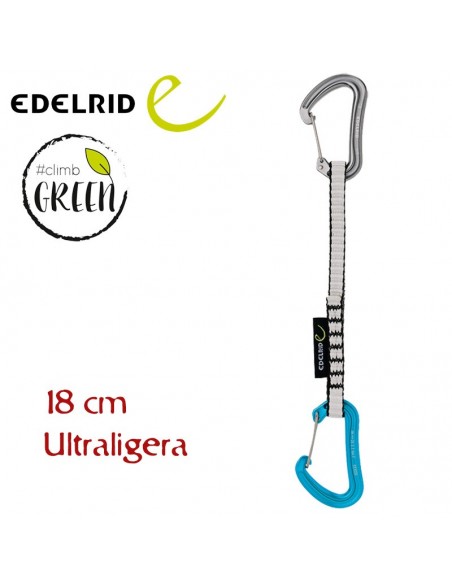nineteen g set - cinta express alpina ligera 18 cm - edelrid