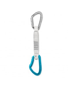 mission set ii - set cinta express 14 cm (silver-icemint) - edelrid 2
