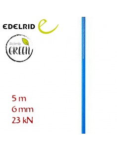 hard line 6 mm - cordino accesorio 5 m (blue) - edelrid