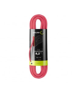 starling pro dry 8,2 mm - cuerda media 60 m (pink) - edelrid 2